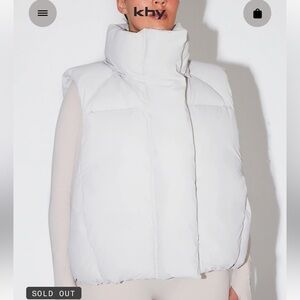 Khy Puffer Vest Stone
